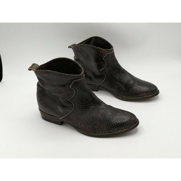 Agl Attilio Giusti Leombruni Wyatt Coal Booties - Picture 11 of 12